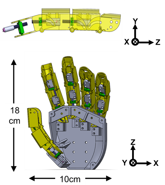 robot hand cad